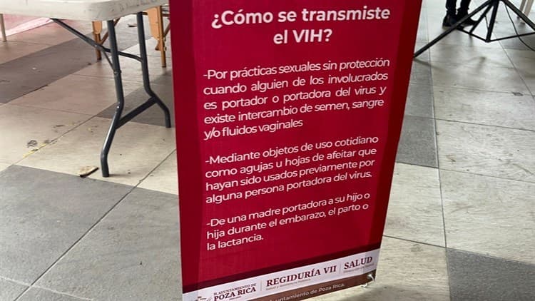 Poza Rica, segundo lugar estatal en casos confirmados de VIH