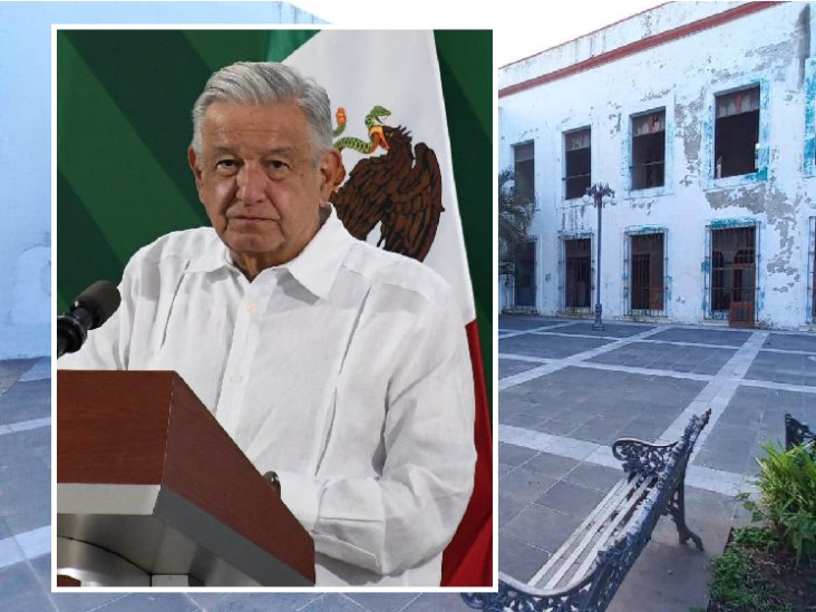 AMLO anuncia rehabilitación de edificio Leyes de Reforma en Veracruz