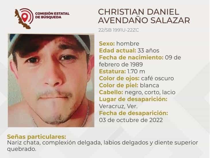 ¡Lleva 2 meses desaparecido! Christian Daniel desapareció en calles de Veracruz