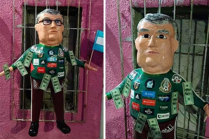 Crean piñata de Gerardo “Tata” Martino, DT de México tras salida de Qatar 2022
