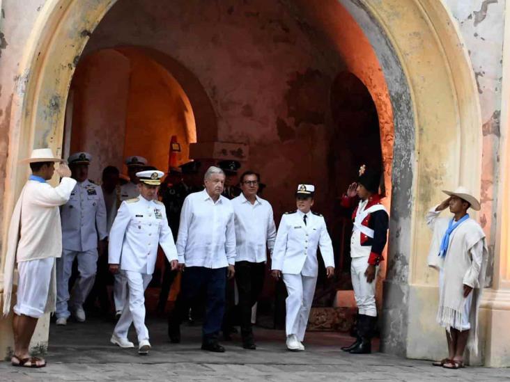 Revive San Juan de Ulúa; AMLO acude a reapertura  en Veracruz (+Video)