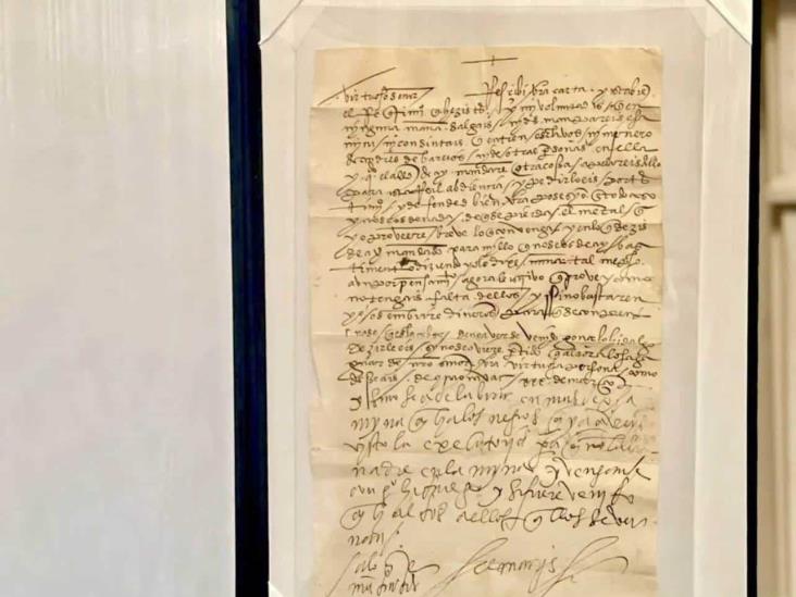 Recupera México carta escrita por Hernán Cortés