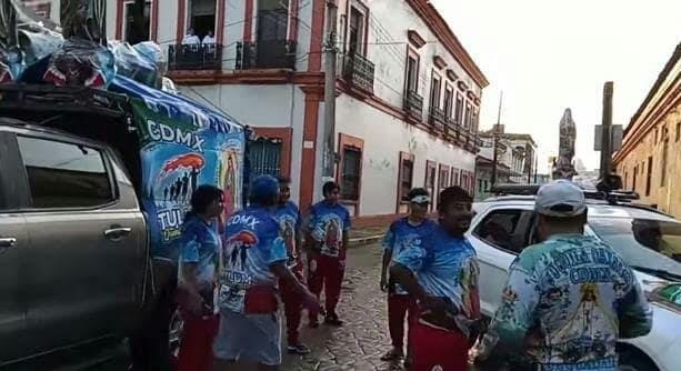 Desde Quintana Roo, peregrinos guadalupanos llegan a Alvarado; van a la Basílica