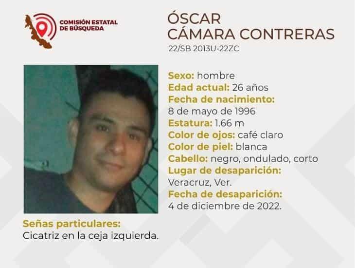 Desaparece joven en calles del puerto de Veracruz; familiares lo están buscando