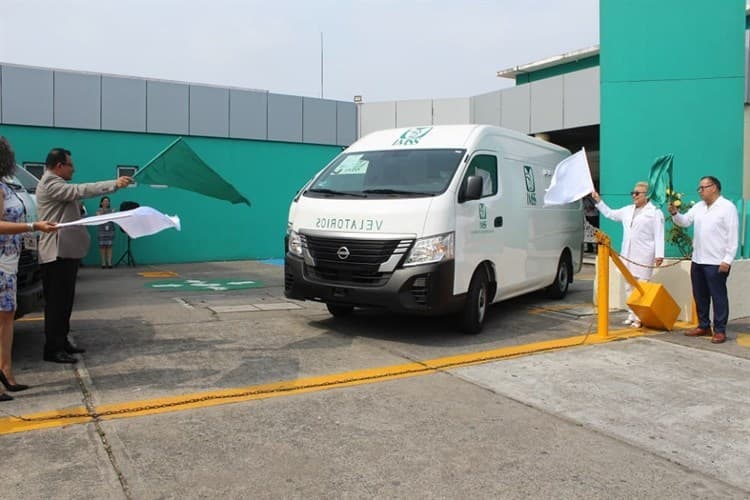 Recibe Velatorio del IMSS Veracruz Norte nuevas carrozas
