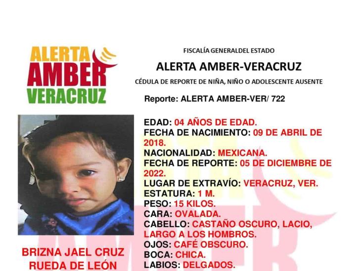 Activan Alerta Amber Por Menor Desaparecida En Veracruz