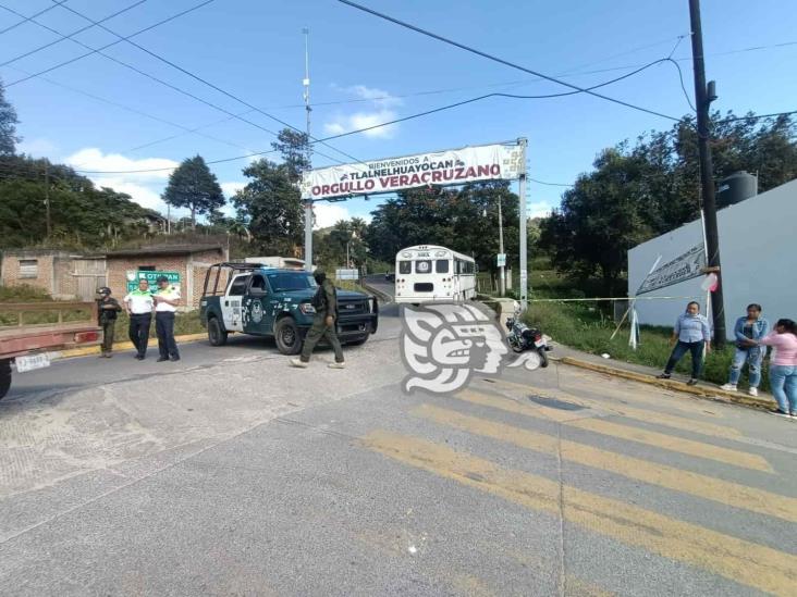 Muere septuagenario arrollado por autobús  del SUX en San Andrés Tlalnelhuayocan
