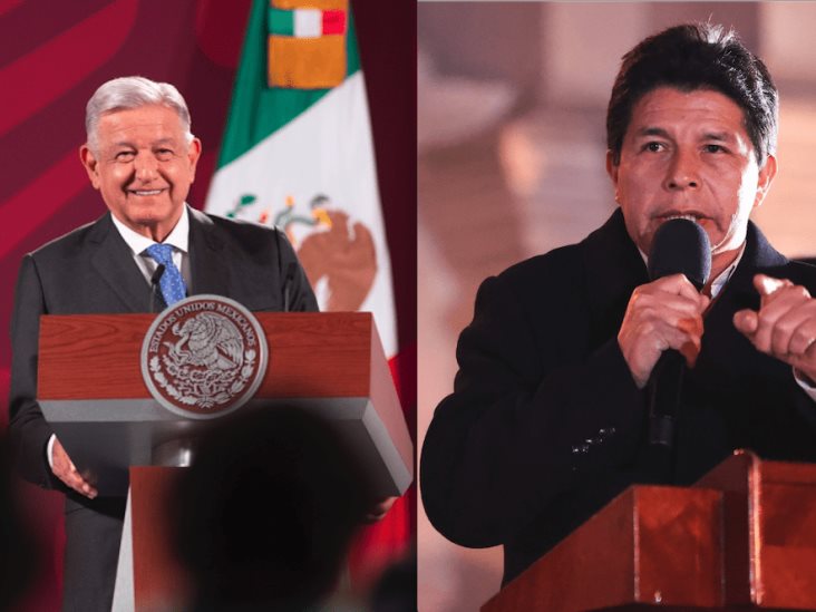 AMLO lamenta que Pedro Castillo haya sido destituido como presidente de Perú