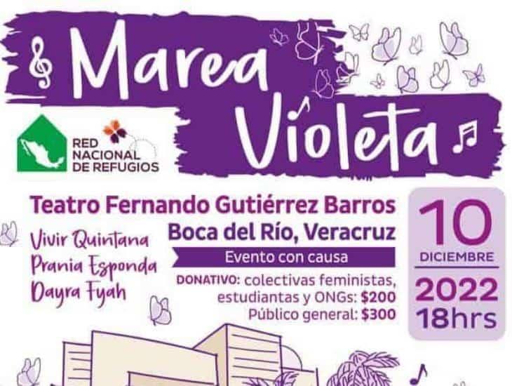 Vivir Quintana, Prania Esponda y Dayra Fyah traen Marea Violeta a Boca del Río