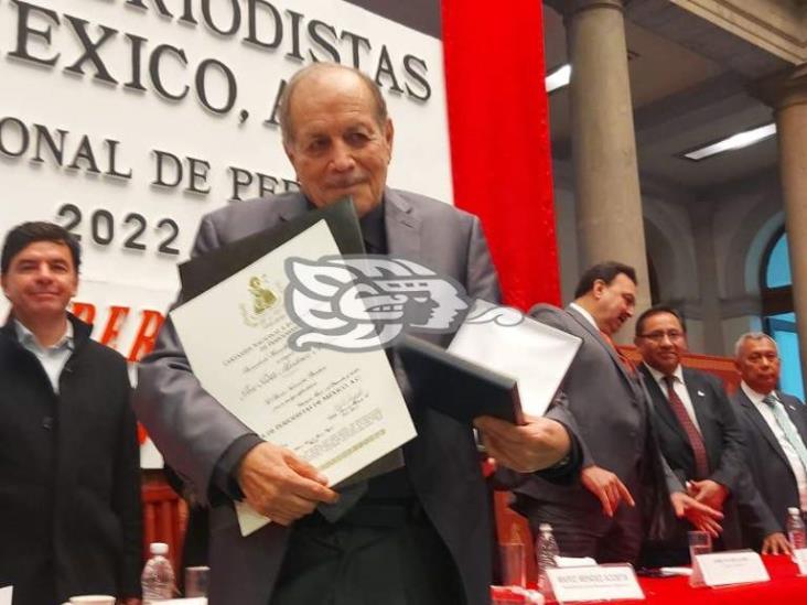 José Pablo Robles entre los 46 galardonados a nivel internacional por el Club de Periodistas de México