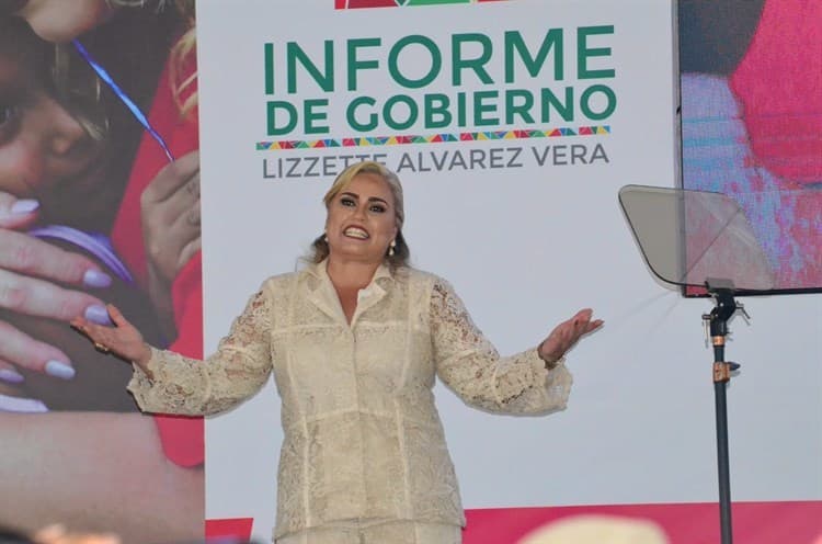 Rinde la alcaldesa de Alvarado su Primer Informe de Gobierno