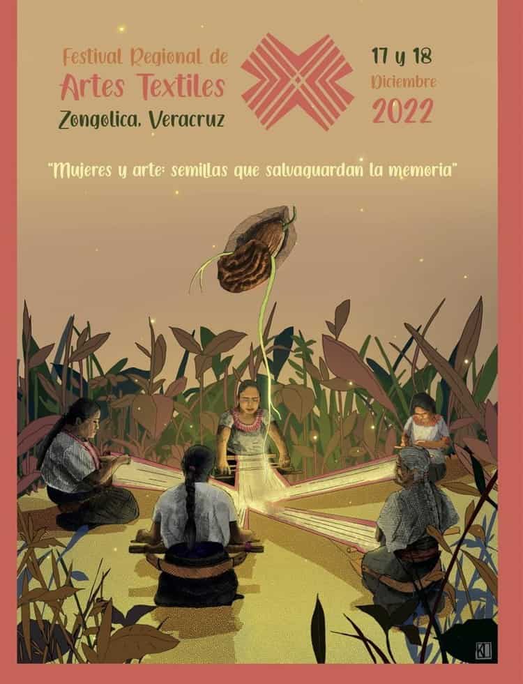 Anuncian sexta edición del Festival Regional de Artes Textiles, en Zongolica