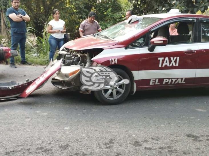 Reportan fuerte choque sobre la carretera Amozoc-Nautla