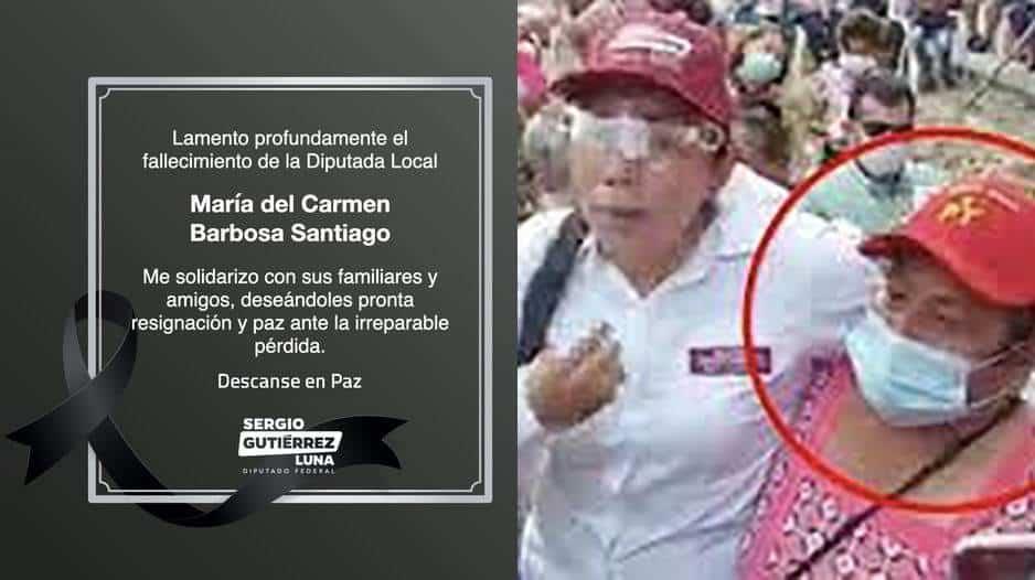 Pierde la vida María del Carmen Barbosa, diputada local suplente de Minatitlán