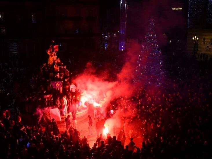 Disturbios en Francia y Bélgica tras derrota de Marruecos en Qatar 2022 (+Video)