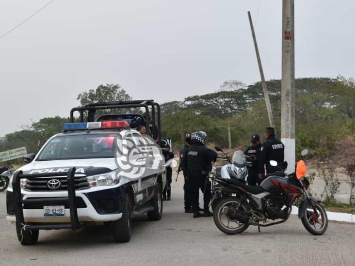 Sufre robo empleado sobre la Acayucan - Soteapan 