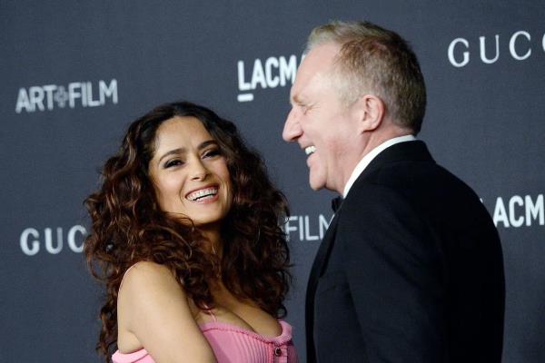 Cuál es la relación entre Salma Hayek y Bernard Arnault, el