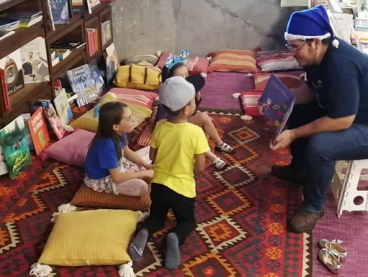 Librería Mar Adentro impulsa lectura de cuentos infantiles