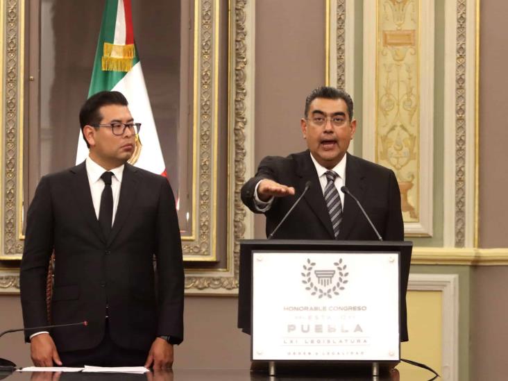 Designan a Sergio Salomón Céspedes como gobernador sustituto de Puebla