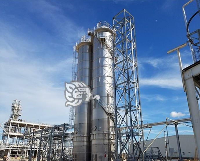 Terminal química Puerto México presenta avance del 30 %