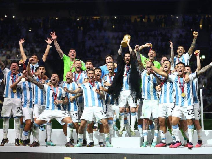 AMLO celebra triunfo de Argentina en Qatar 2022