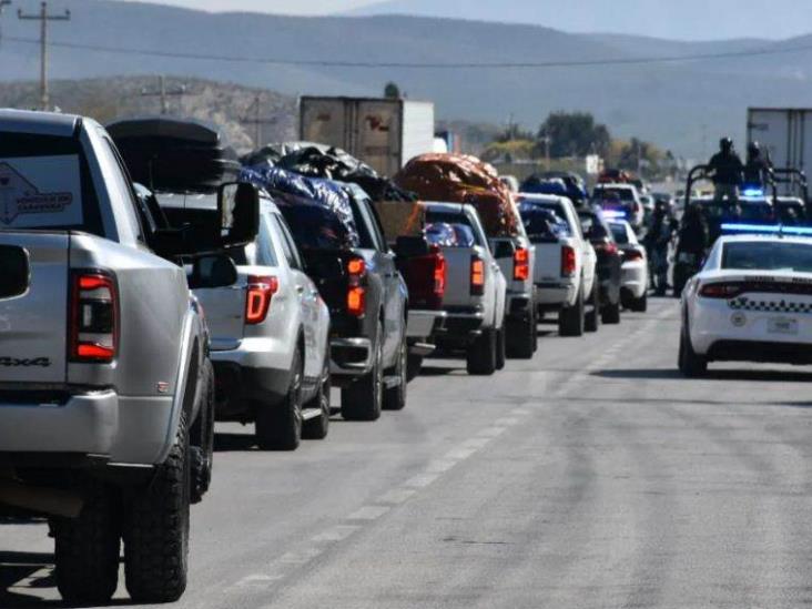 Asaltan caravana de mexicanos migrantes proveniente de EE. UU. en Zacatecas