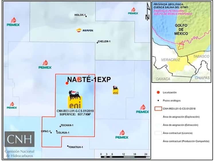 Buscarán petróleo en aguas profundas a 45 kilómetros del sur de Veracruz