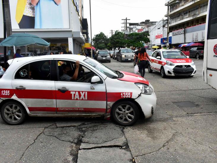 Sin rastro de líderes taxistas en Coatza