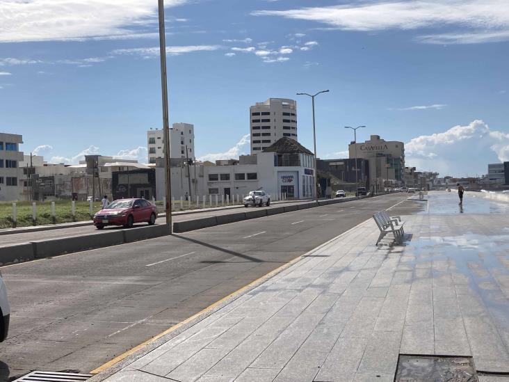 Reabren circulación en el bulevar Manuel Ávila Camacho en Boca del Río