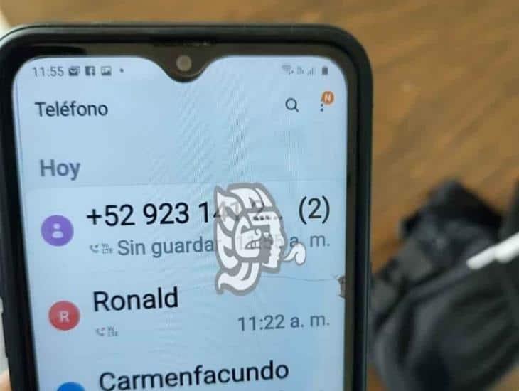 Llaman a bloquear y denunciar números de estafadores en sur de Veracruz