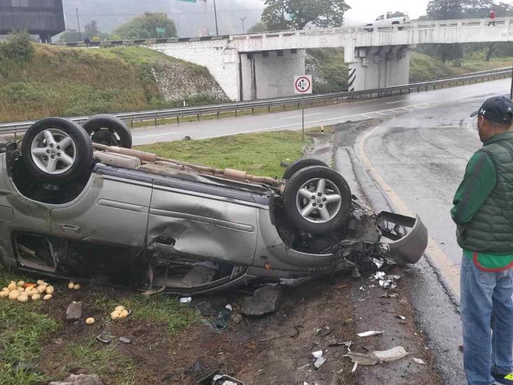 ¡Colapsa autopista Puebla-Veracruz! Se registran cuatro accidentes automovilísticos (+Video)
