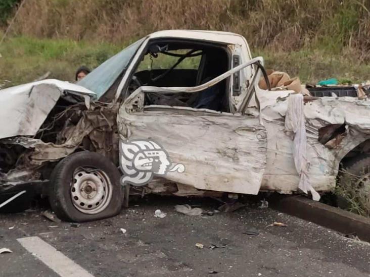 En vísperas de Navidad, familia de Yucatán sufre fatal choque en autopista del sur de Veracruz