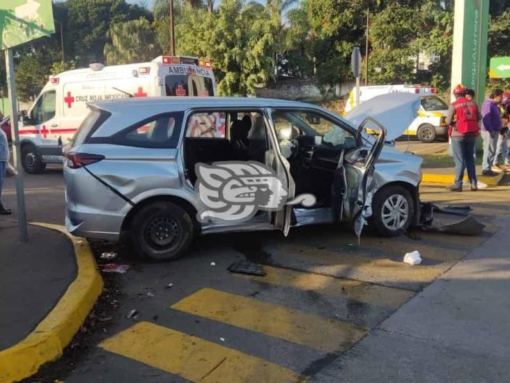 Tres lesionados en accidente sobre bulevar Córdoba-Fortín