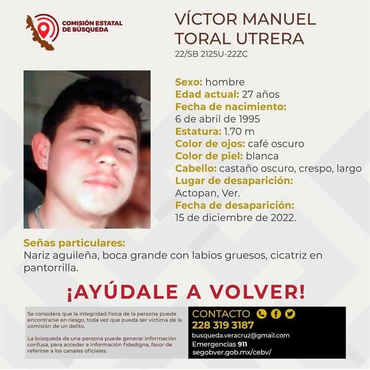 Buscan a Víctor Manuel y Carlos Omar; desaparecieron en Actopan