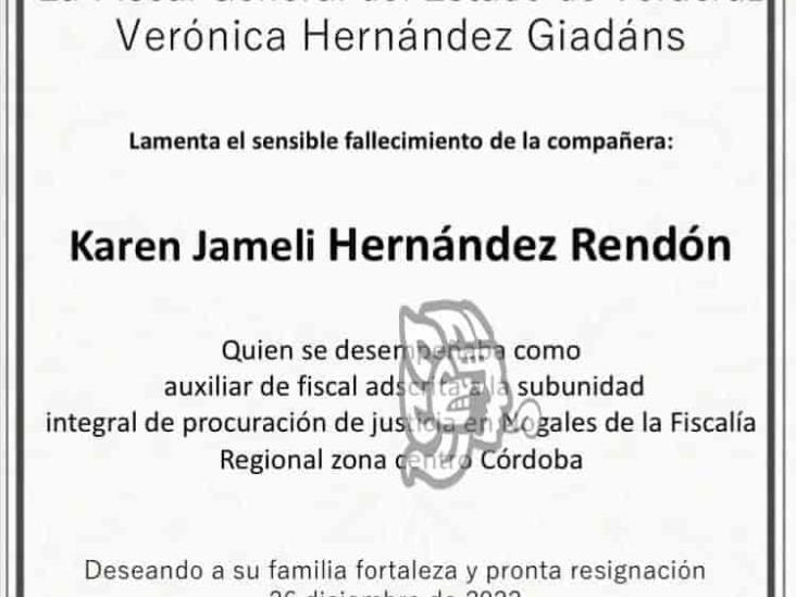 Muere auxiliar fiscal de Nogales en accidente registrado en la autopista Córdoba-Puebla