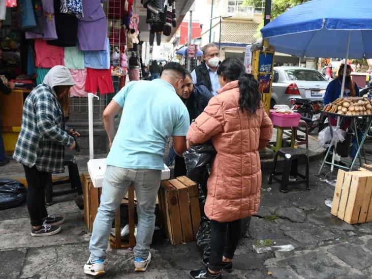 Frenan venta de pirotecnia en el centro de Xalapa (+Video)