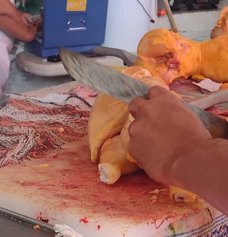 ¿Cuál es el precio del pollo en mercados de Veracruz?