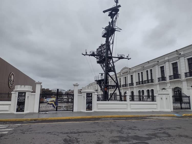 Por cuestiones climatológicas, cierran el Museo Naval en Veracruz