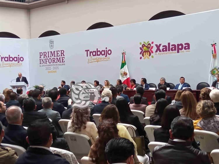 Con cambio político no debe faltar la paz social en Xalapa: Ahued durante informe  (+Video)