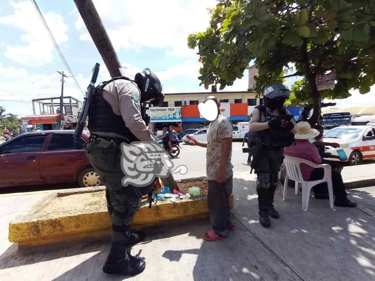 Asaltan a comerciante en barrio Zapotal de Acayucan