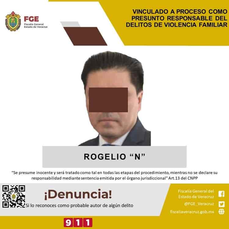 Vinculan a proceso a Rogelio N, exsecretario de gobierno de Veracruz por presunta violencia familiar