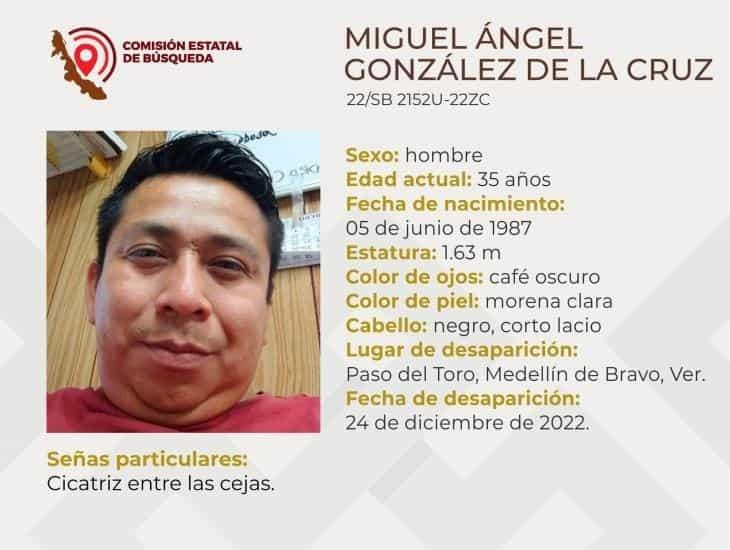 Desaparece hombre en Medellín de Bravo; no ha sido localizado desde Nochebuena