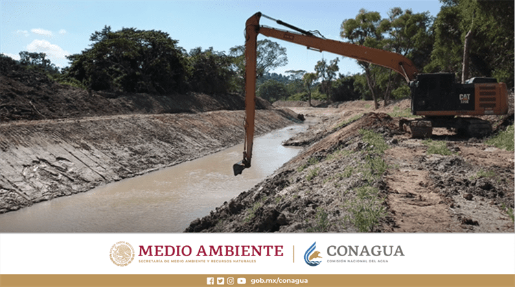 En 2022, recupera Conagua más de 144 millones de metros cúbicos de agua en Veracruz