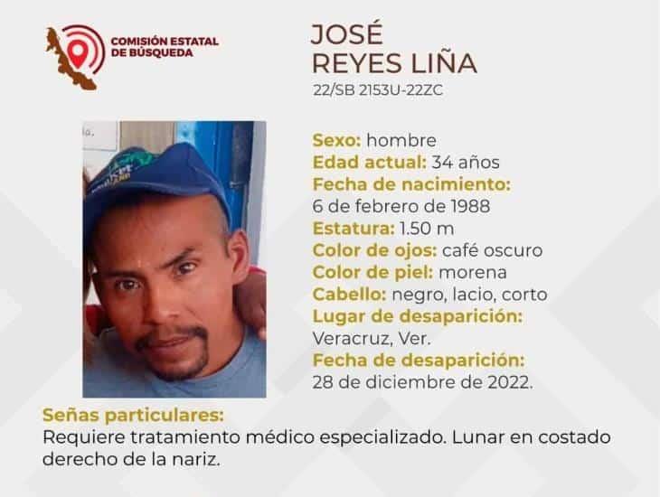 José Reyes desapareció en Veracruz el día de los inocentes, su búsqueda es real