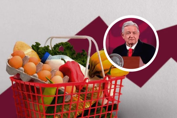 Plan antiinflacionario ayudó a no tener mayor incremento en la canasta básica para México en 2022: AMLO