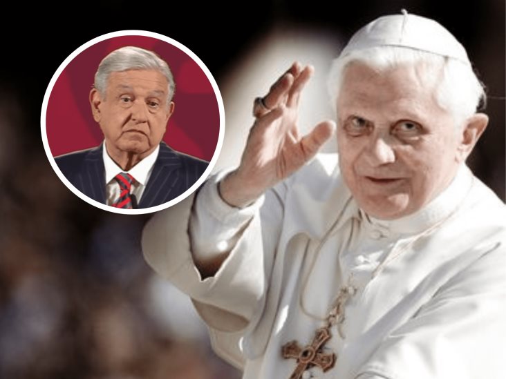 AMLO lamenta fallecimiento del papa en retiro, Benedicto XVI
