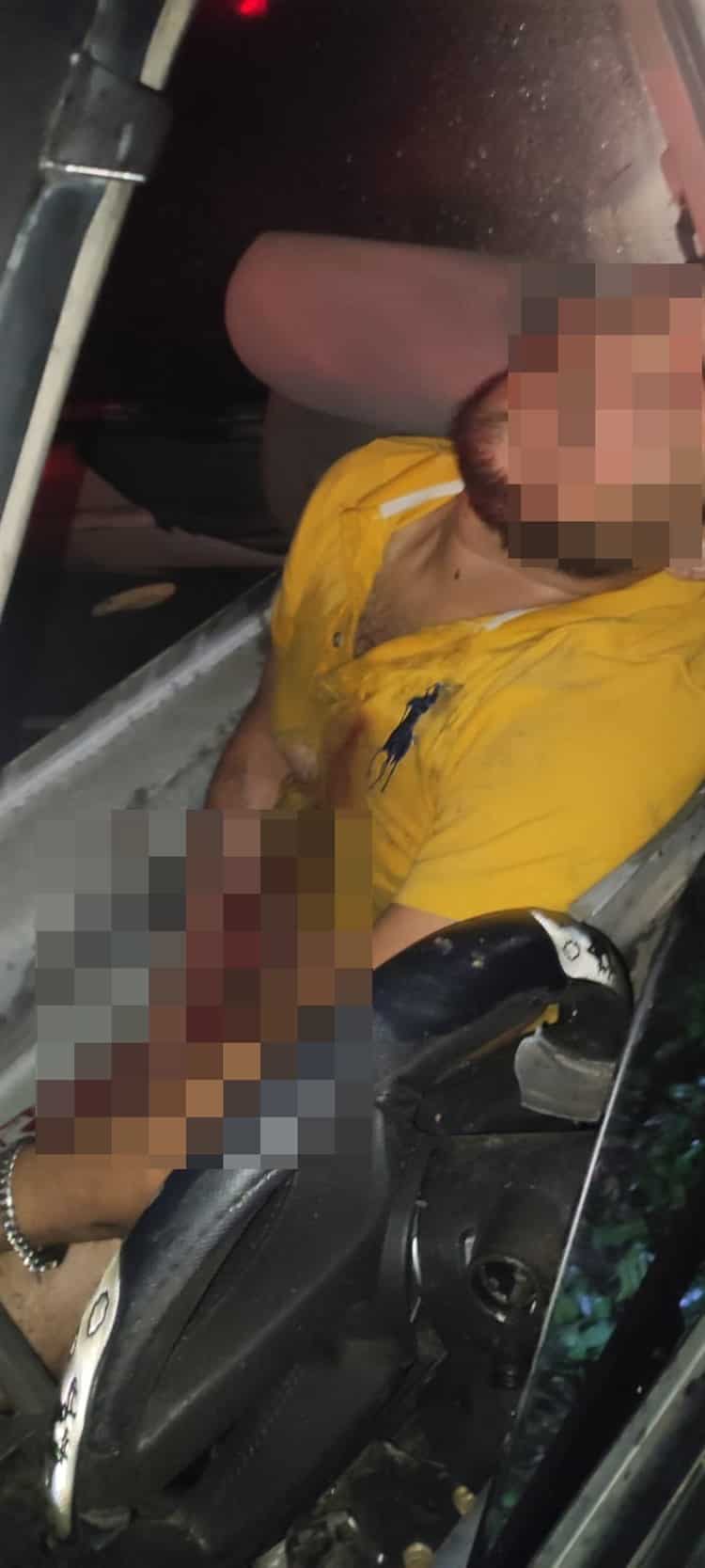 Fallece poblano tras impactarse contra valla metálica en la autopista 145D  Acayucan - La Tinaja