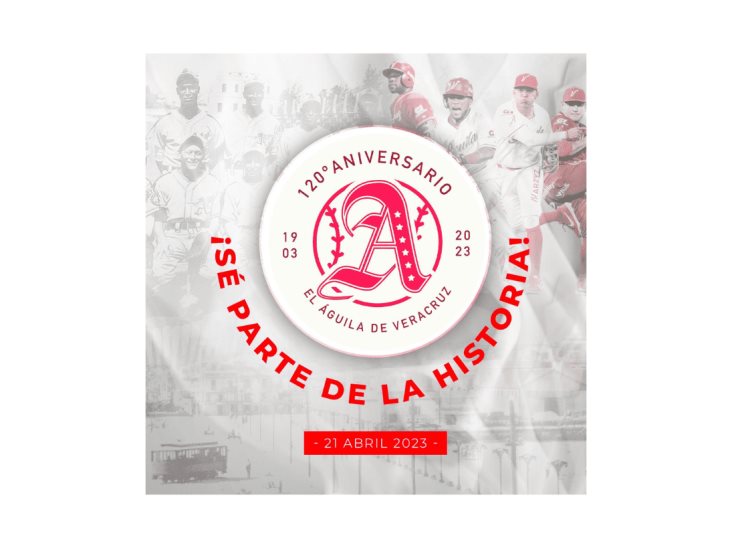 ¡120 años de grandeza! El Águila de Veracruz presenta logo conmemorativo