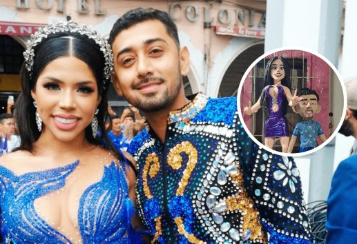 ¡Soporten! Crean piñata de Yeri MUA, influencer veracruzana