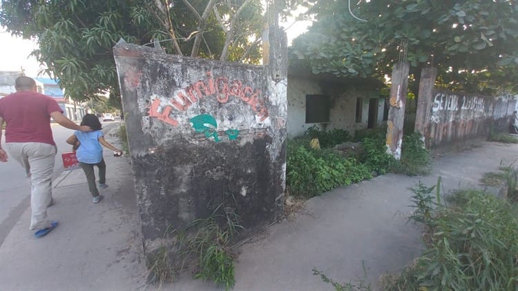 Vecinos urgen atender terreno deteriorado en colonia de Veracruz